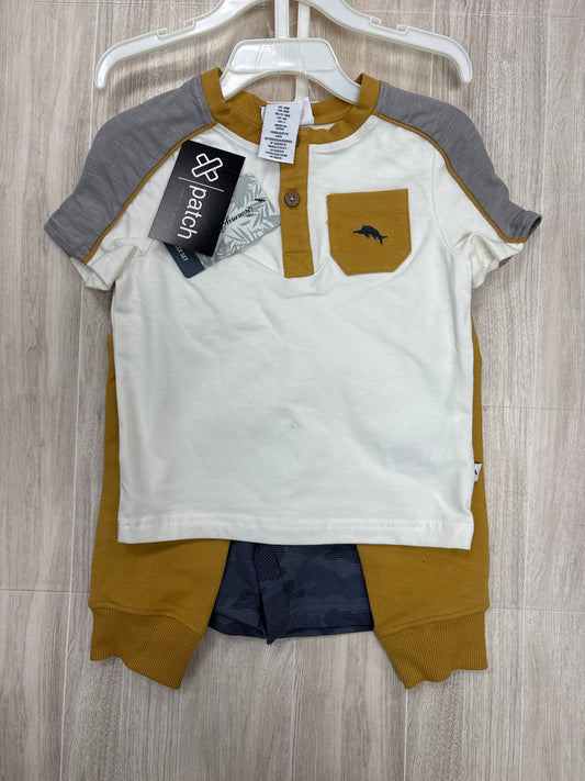 NWT 18m Tommy Bahama 3 Piece Graphic Tee + Shorts + Jogger Set