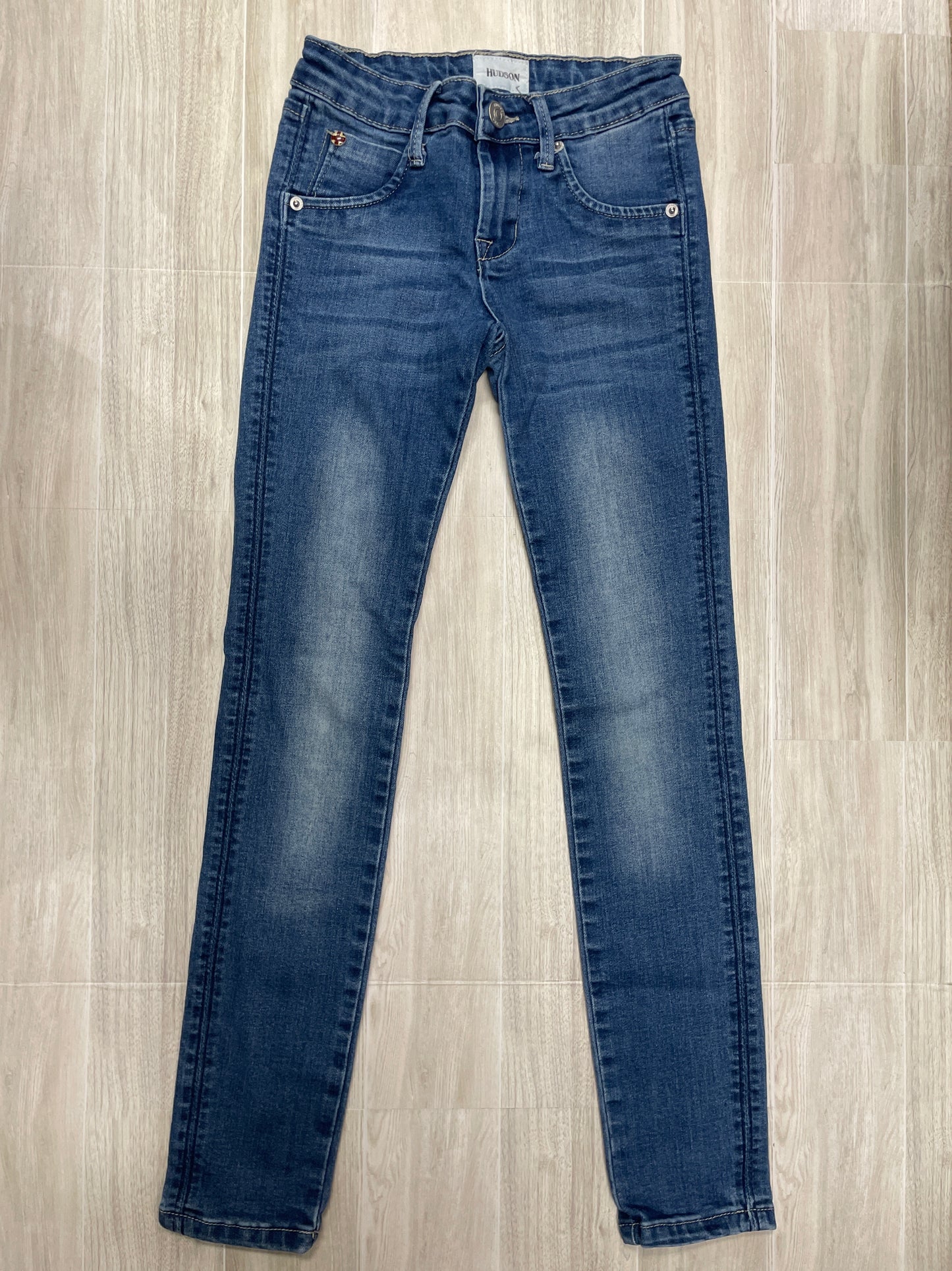 10 Hudson Skinny Medium Wash Denim