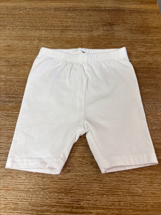 18-24m Biker Shorts - White