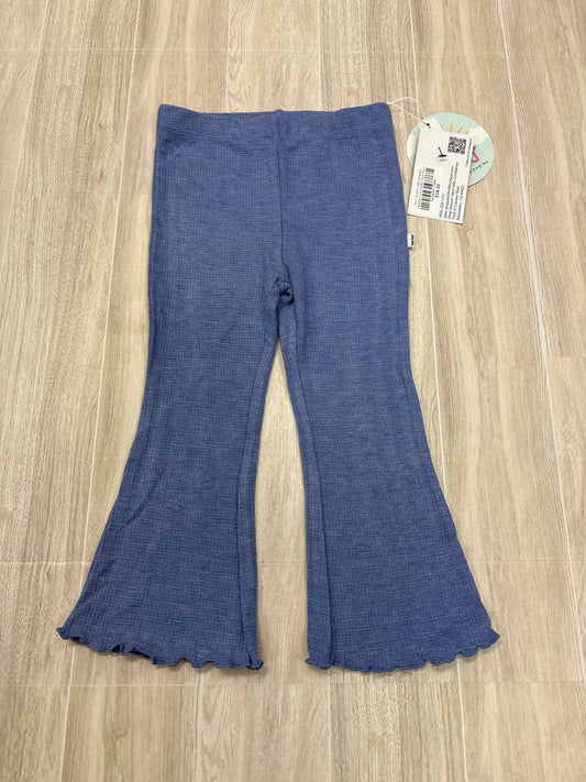 NWT 18-24m Little Sleepies Heathered Lilac Waffle Flare Pant