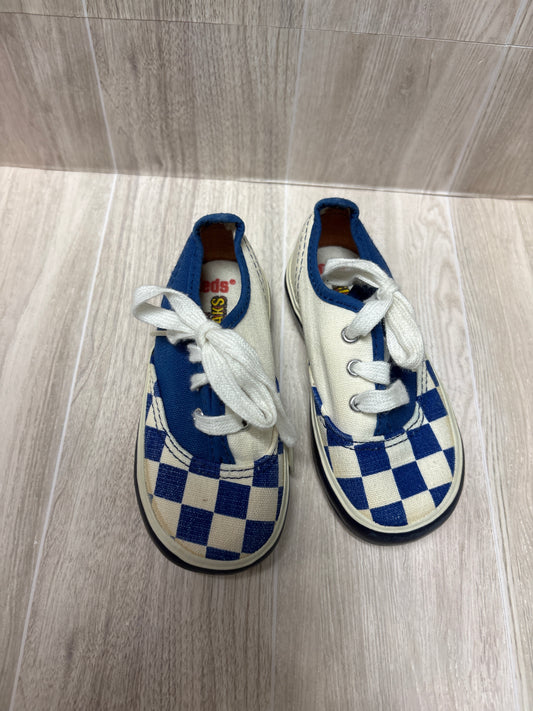 5c Vintage Keds Blue/Cream Sneakers