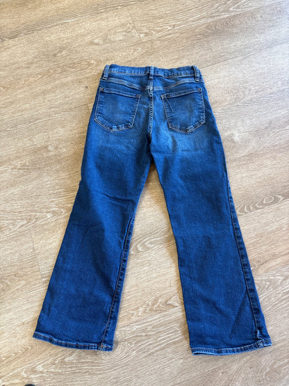 Womens 27/4 Banana Republic Dark Wash Denim