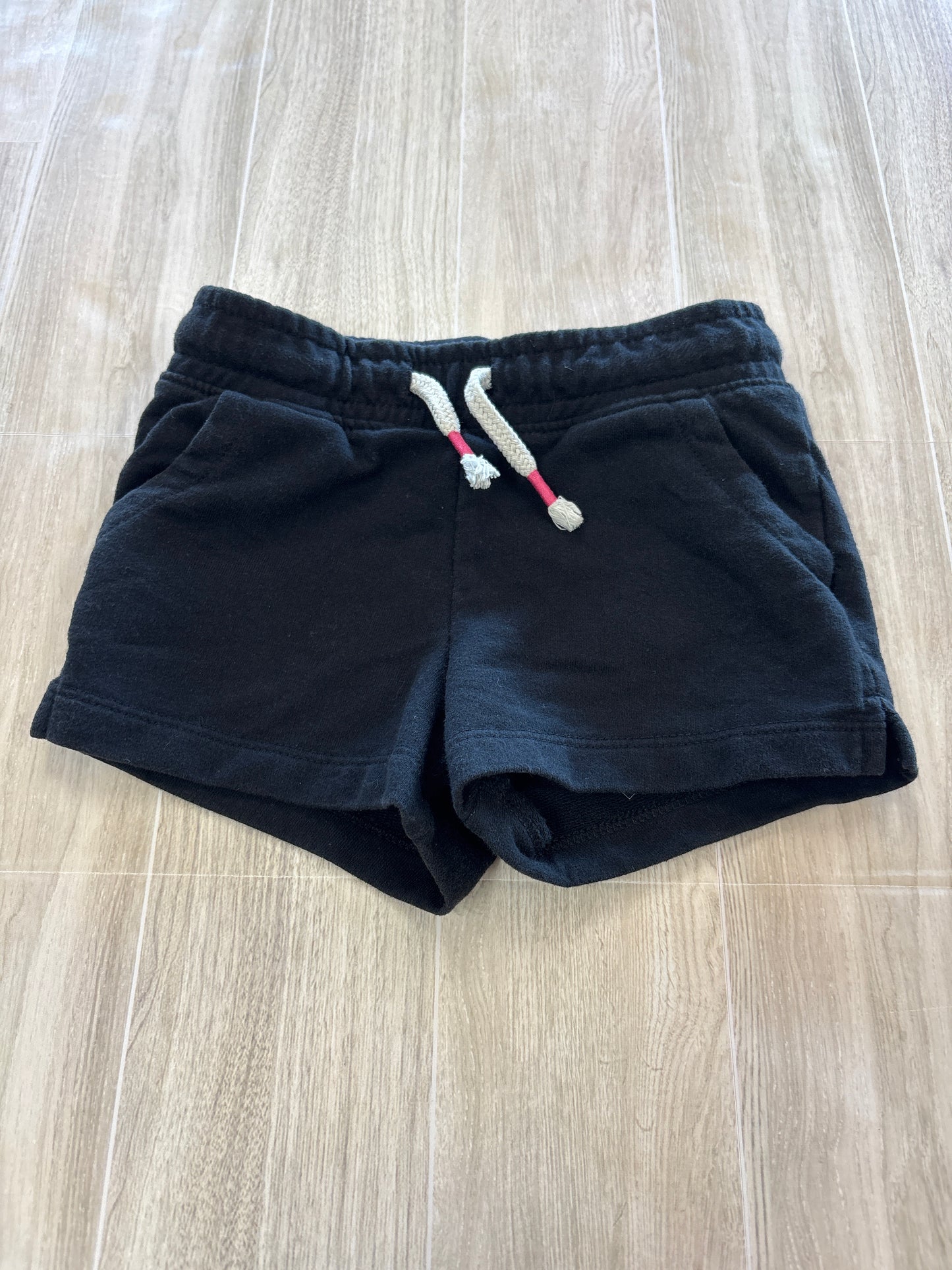 3T Black Pull On Soft Shorts
