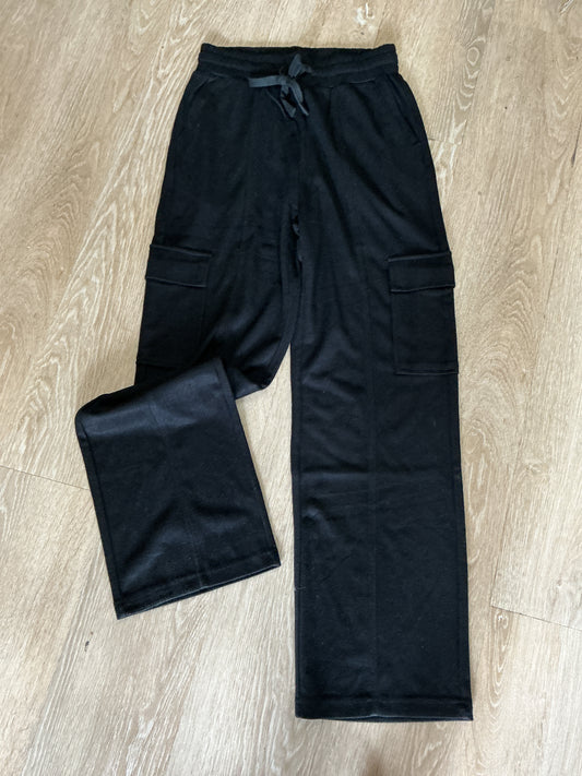 Womens Drawstring Knit Corduroy Pants