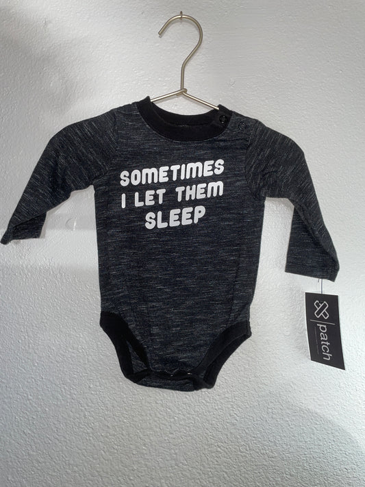 6-9m Sleep Onesie