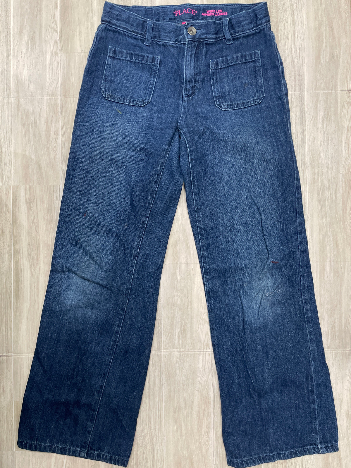 12 Dark Wash Childrens Place Pocket Denim