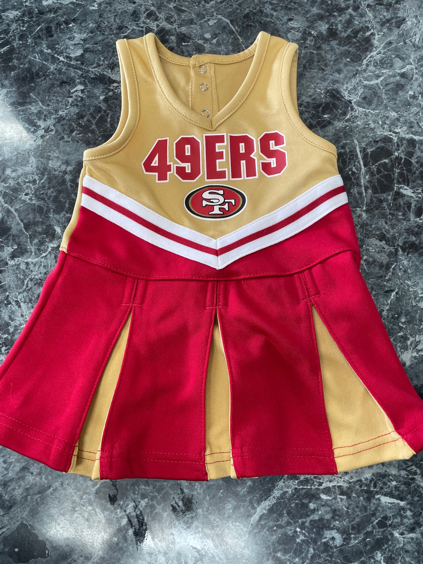 12m 49ers Cheerleader Dress