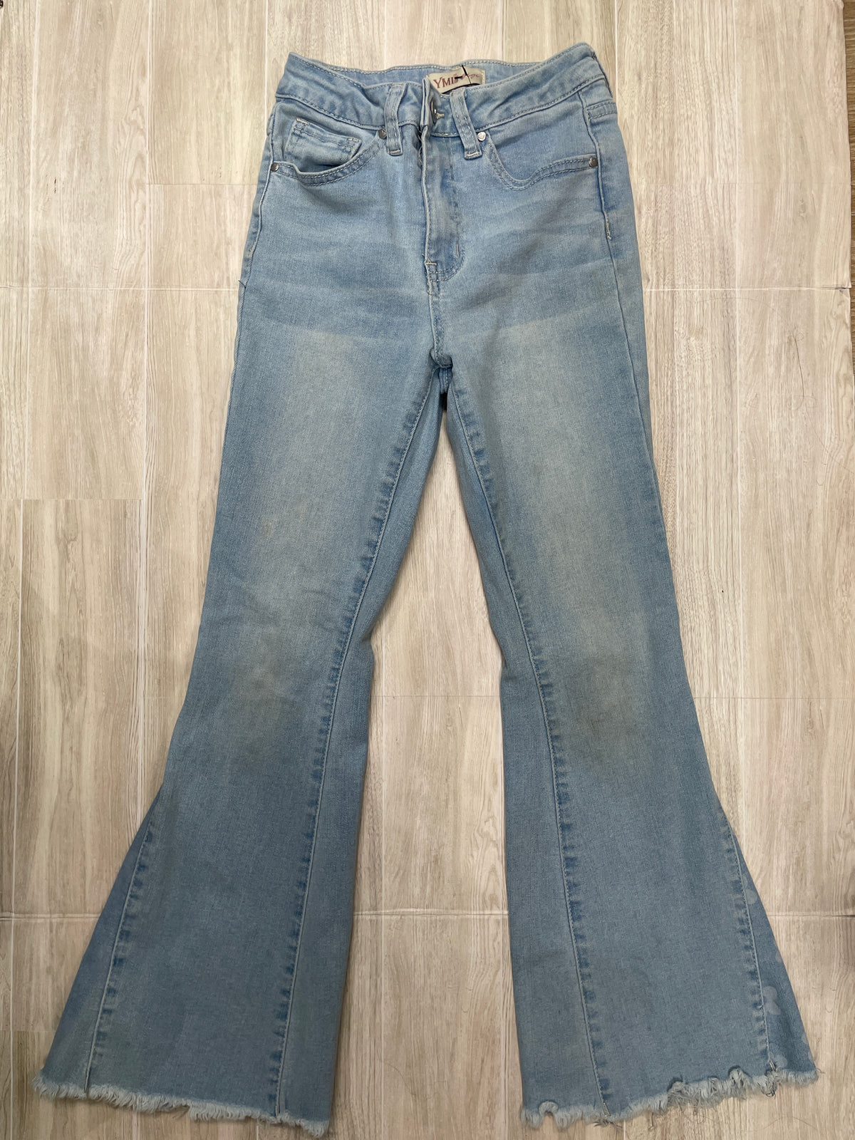 7 Light Wash Flare Denim - Blemish