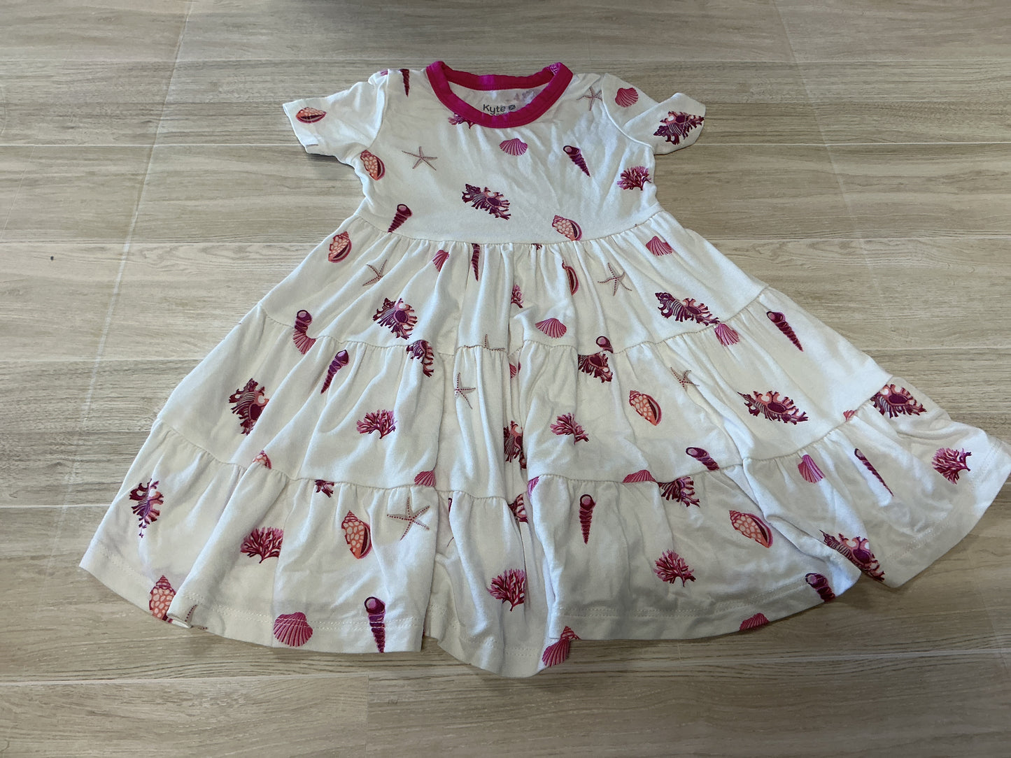 12-18m Kyte Pink Seashells Dress