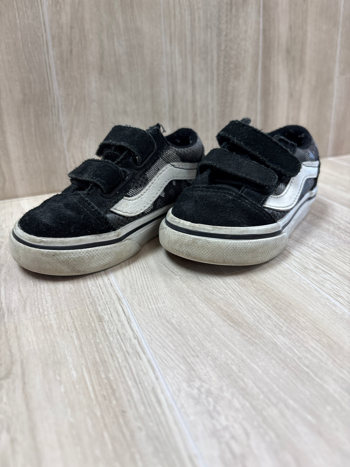 5c Black/Grey Camo Vans