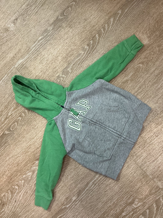 12-18m Gap Green/Grey Hoodie