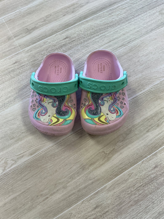 5c Pink Unicorn Crocs