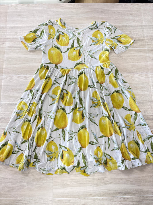 2T Posh Peanut Lemons Twirl Dress