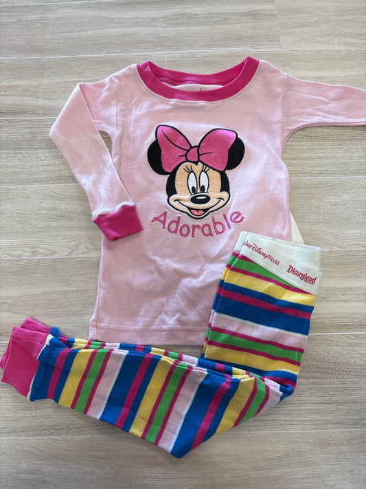 NWT 18m Adorable Minnie Mouse Pajama Set
