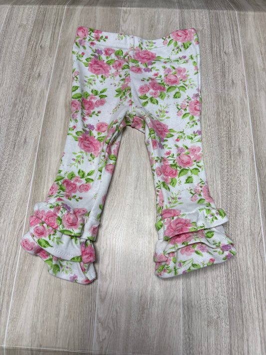 6m Floral Ruffle Bell Pant
