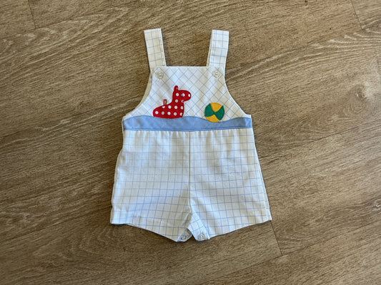 3-6m Vintage Thomas Pool Floatie Overalls