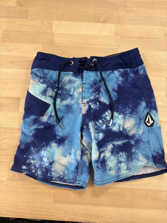 5T Volcom Dyed Blue Swim Shorts