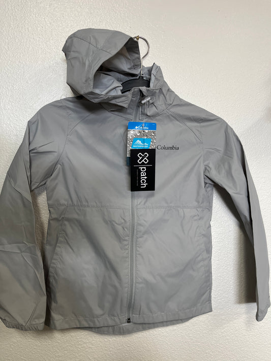 NWT Youth Small Columbia Windbreaker - Grey