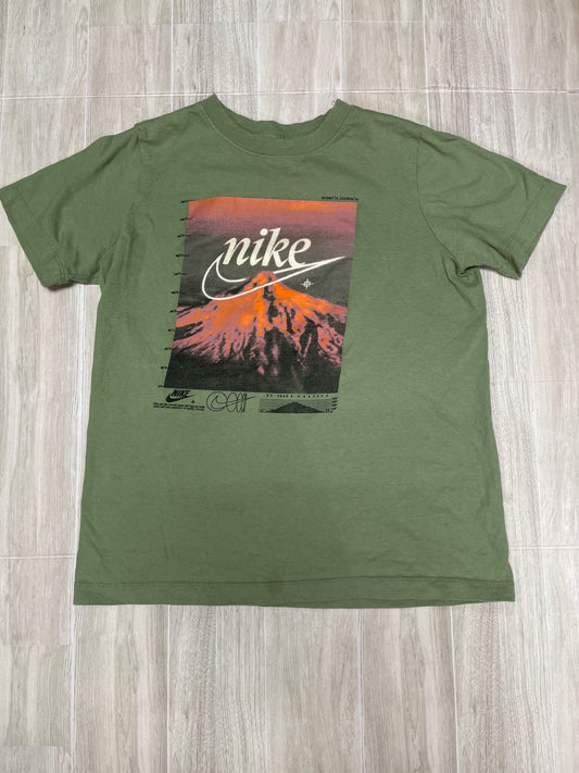 10/12 Green Nike Lava Graphic Tee