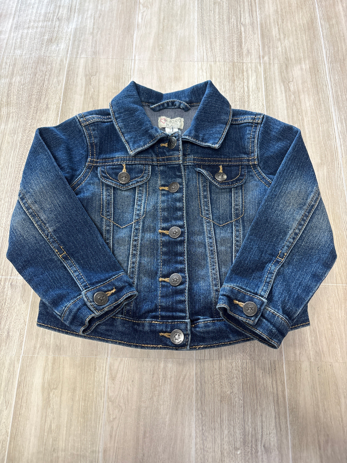 2T Childrens Place Medium Wash Denim Jacket