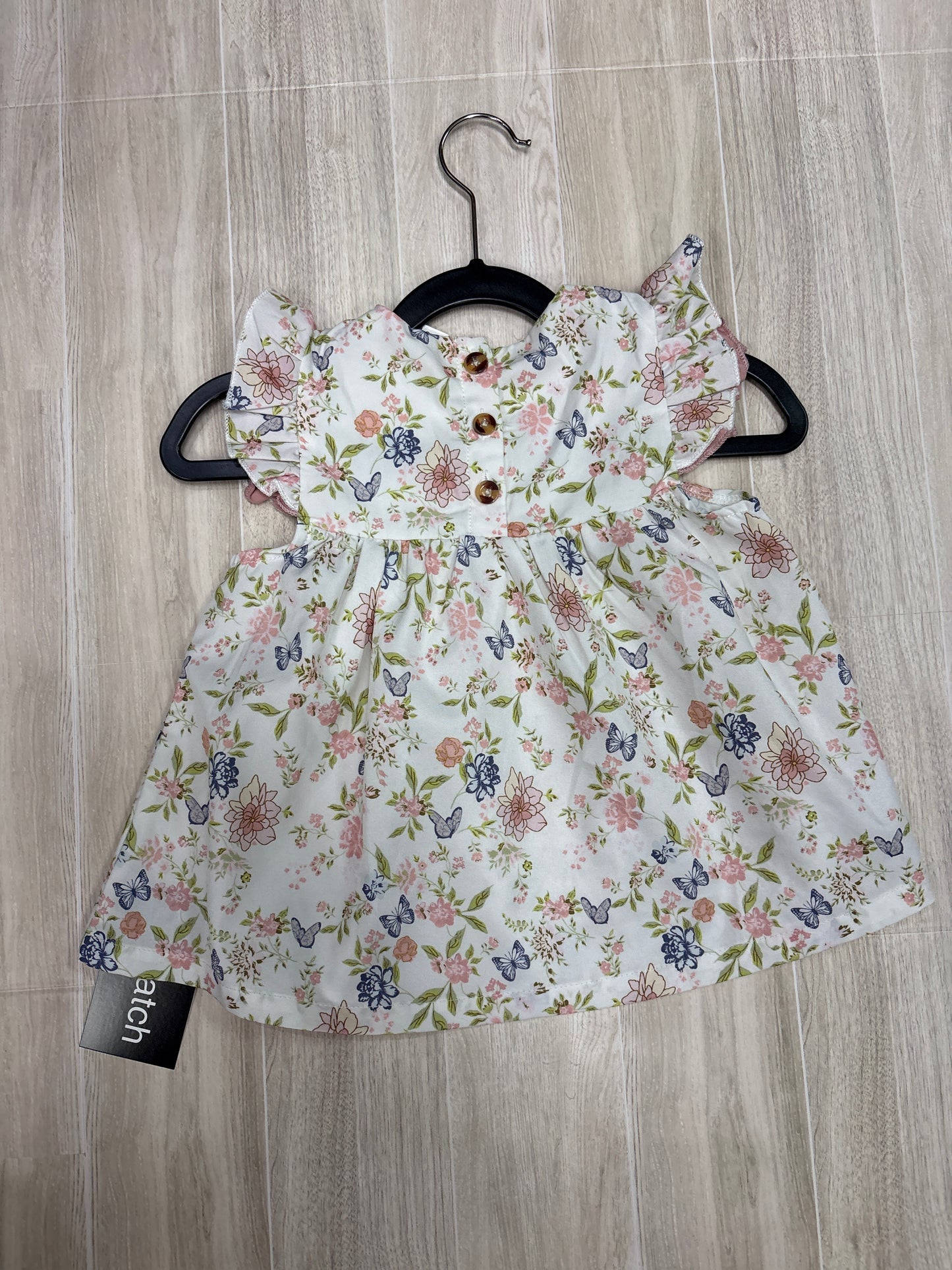 3T Floral Butterflies Top