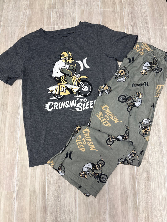 8 Hurley Cruisin To Sleep Pajama Set