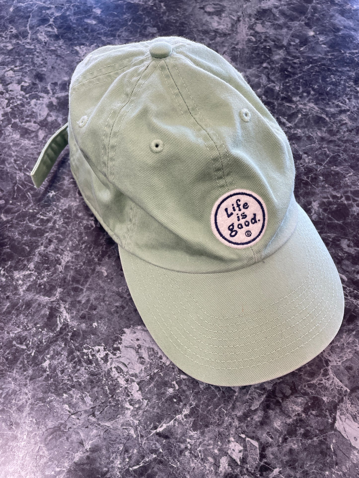 Hat - Light Green Life is Good
