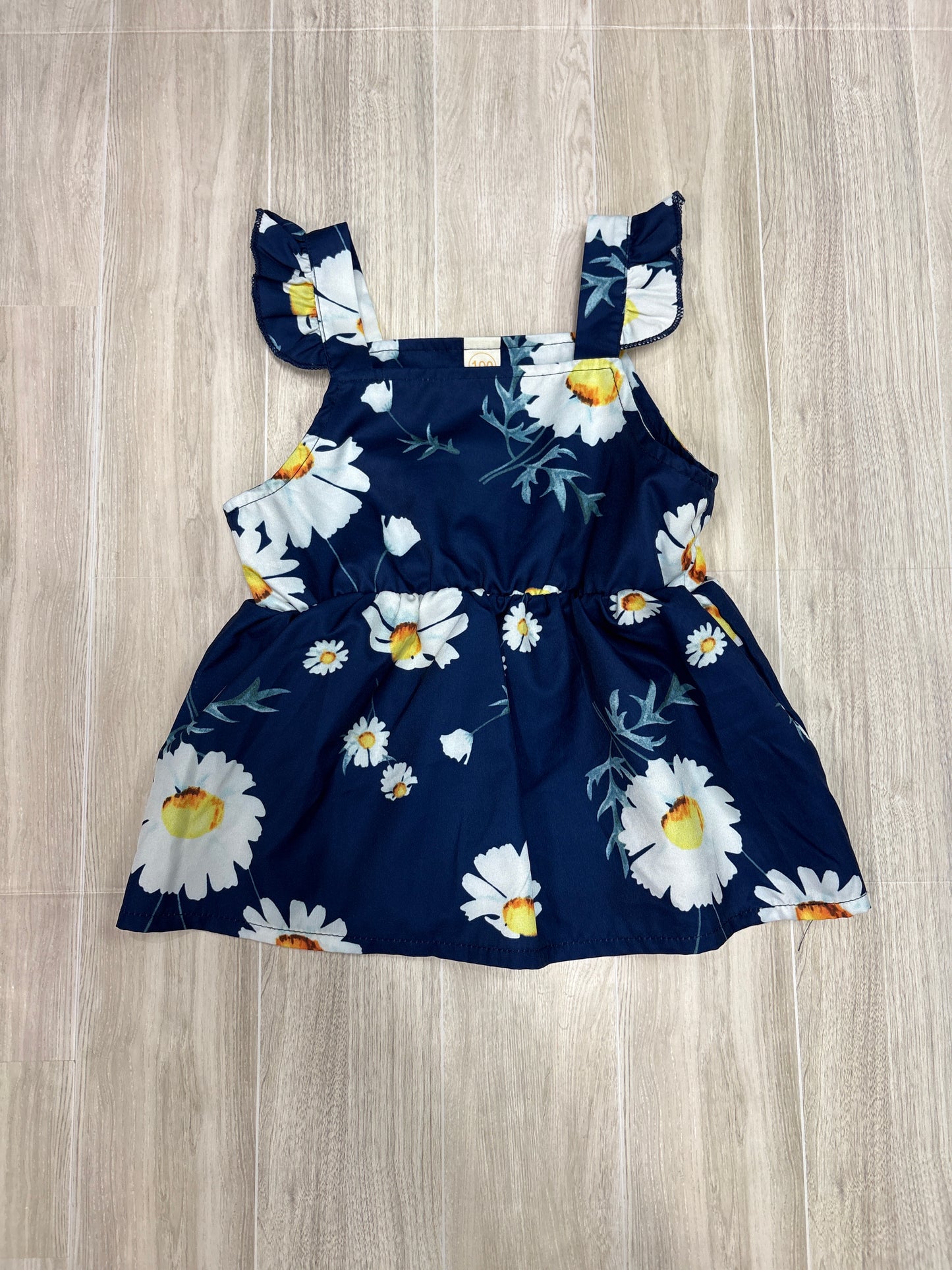 4T Navy Floral Tank