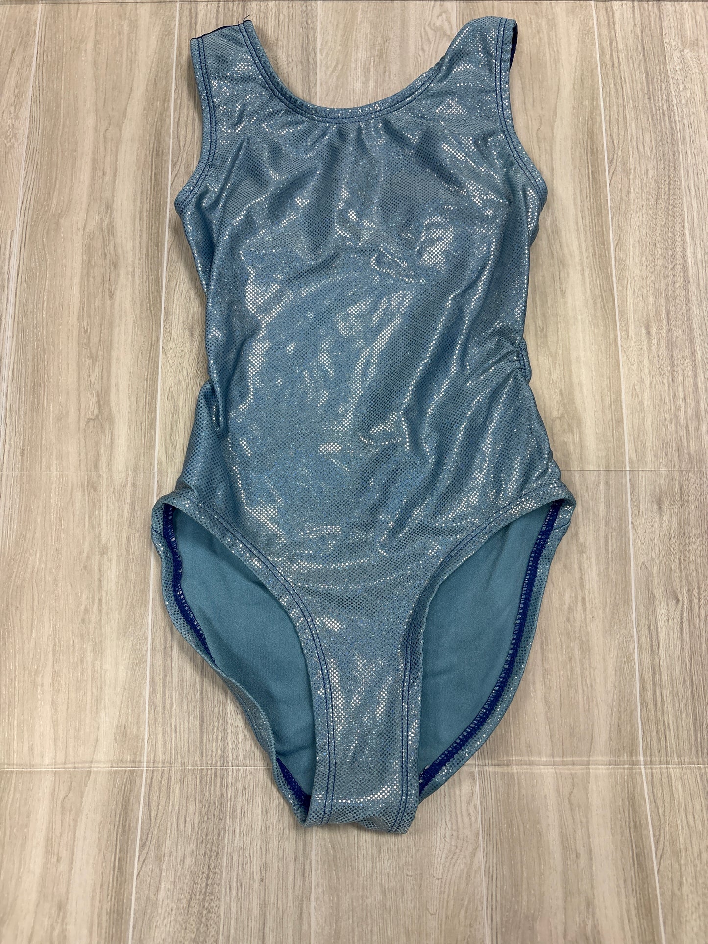 6/7 Blue Sparkle Leotard