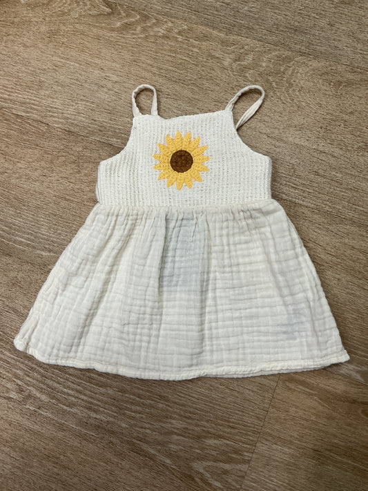 6-12m Sunflower Tank Dress