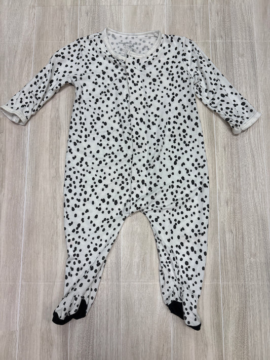 12-18m Magnetic Me Dotted Pajama Romper