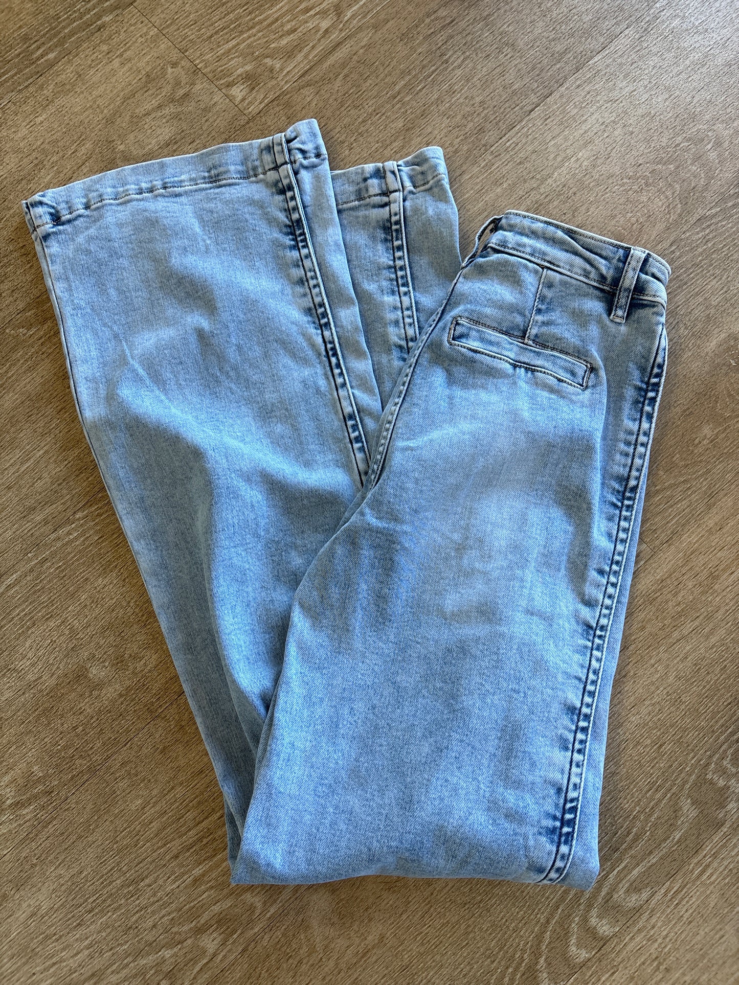 Womens 3 Fashion Nova Light Wash Denim