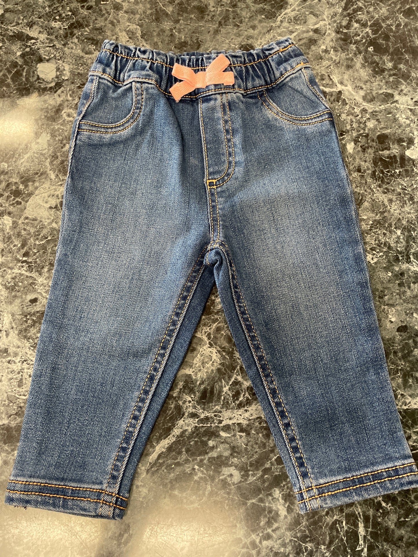 6-9m Medium Wash Skinny Denim