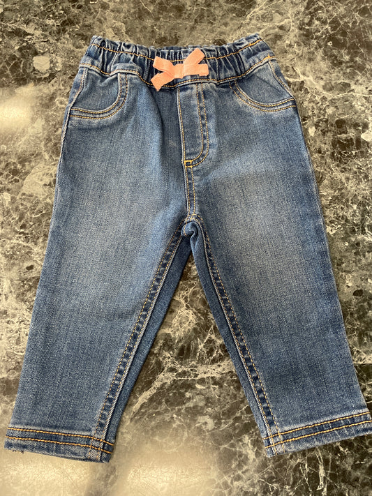 6-9m Medium Wash Skinny Denim