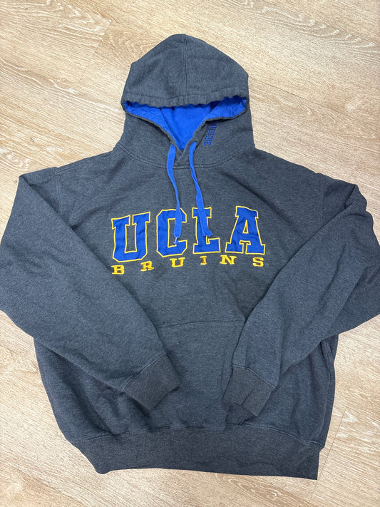 Womens XL UCLA Bruins Charcoal Grey Hoodie