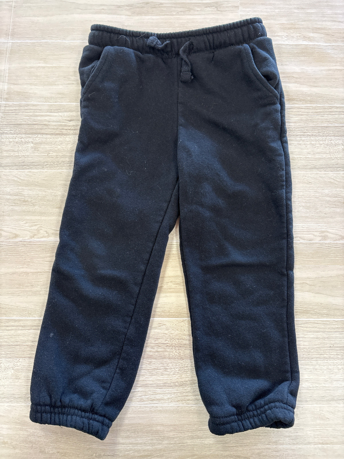 3T Black Pull On Soft Joggers