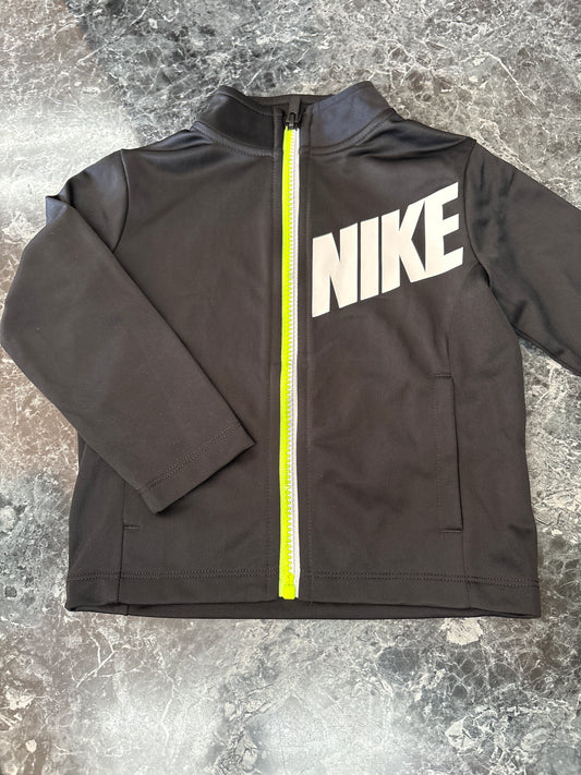 24m Nike Track Jacket - Black/White/Lime
