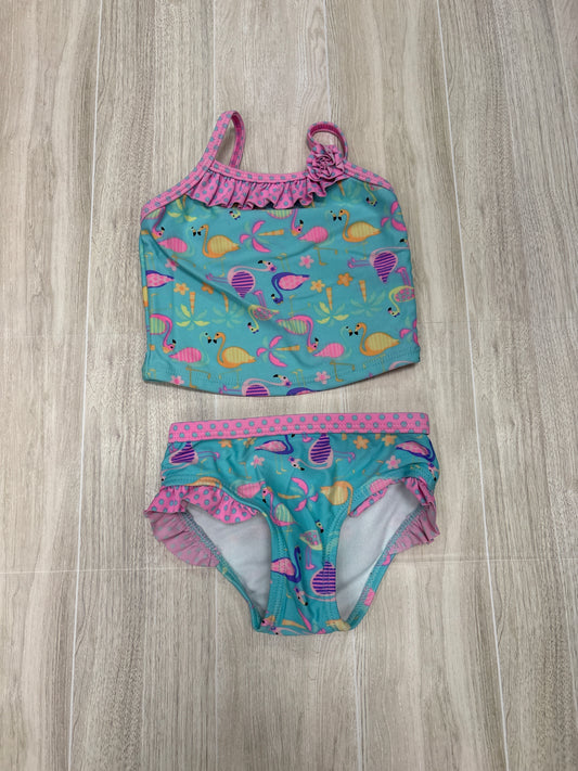 3-6m Flamingo 2 Piece Swim Suit