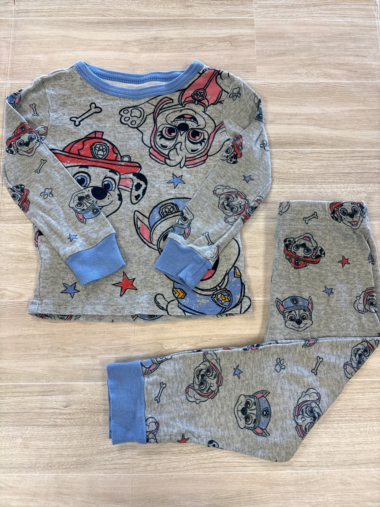 3T Grey Paw Patrol Pajaman 2 Piece Set