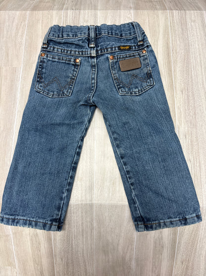 2T Wrangler Medium Wash Denim