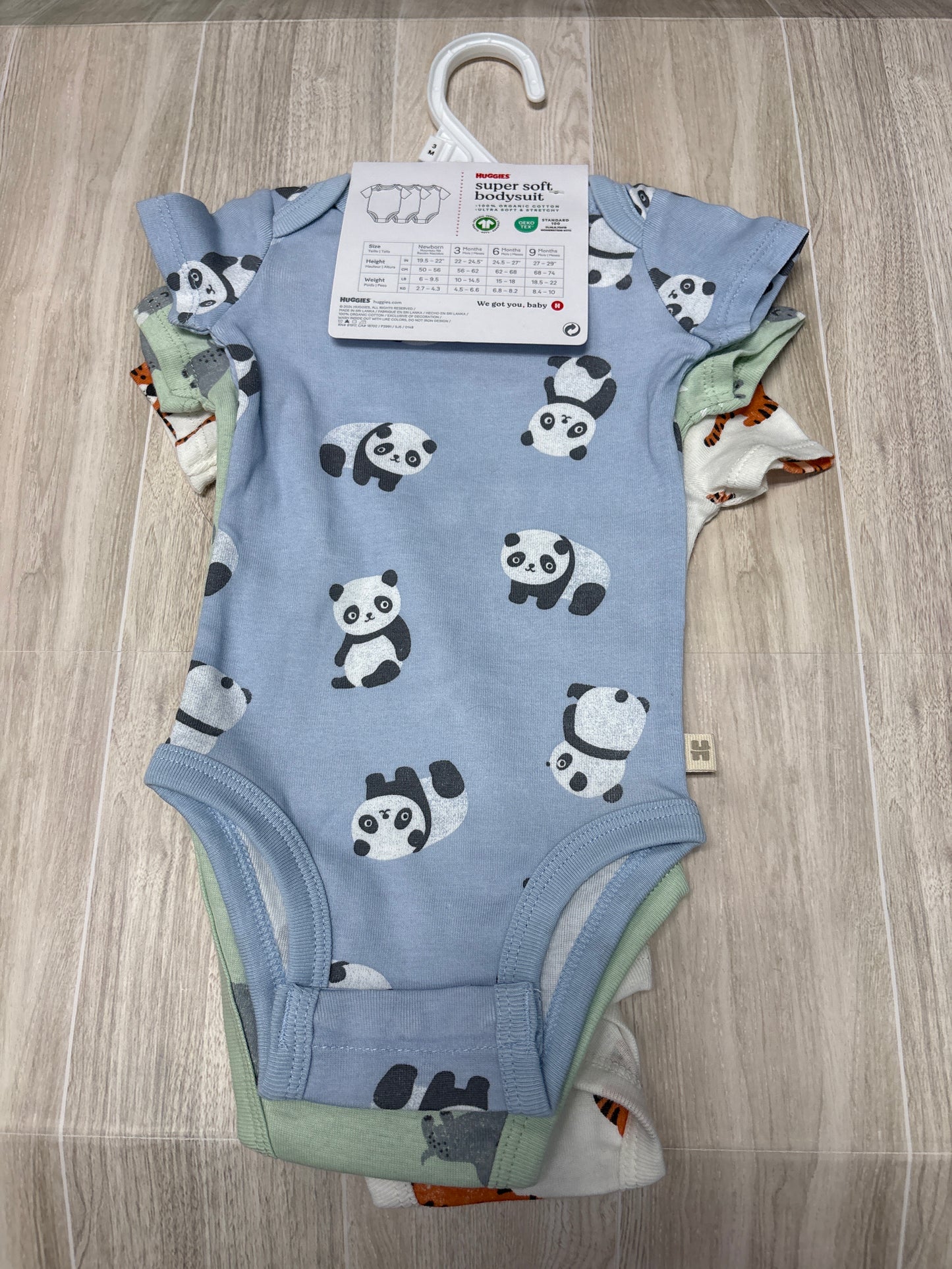 NWT 3m Animal Onesie 3 Pack