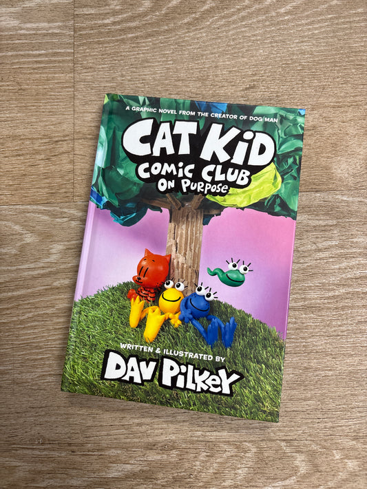 Book - Cat Kid Comic Club On Purpose