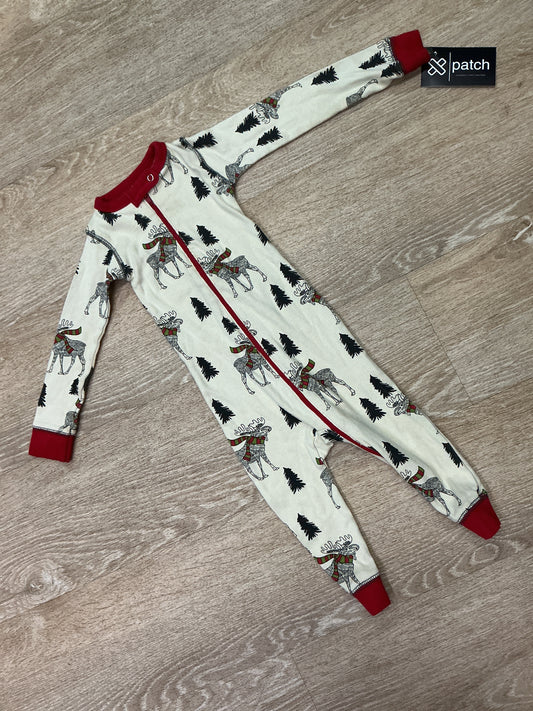 12m Lazy Ones Holiday Moose Pajama