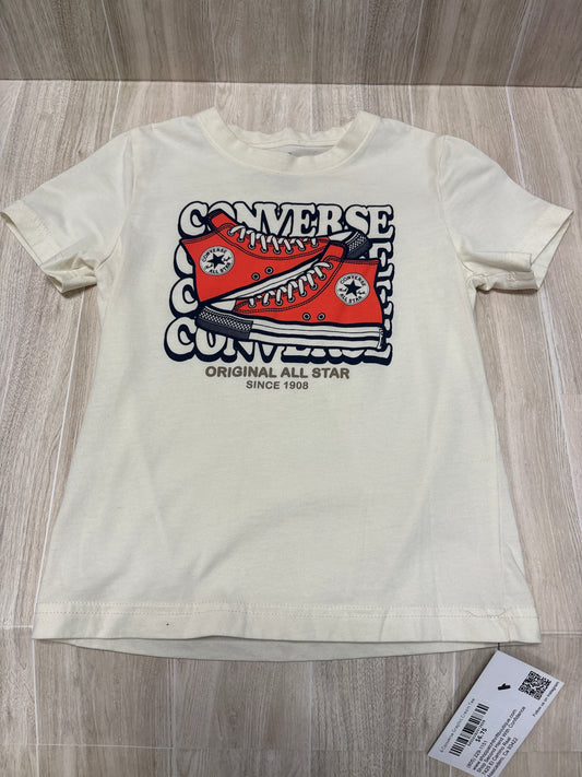6 Converse Graphic Cream Tee