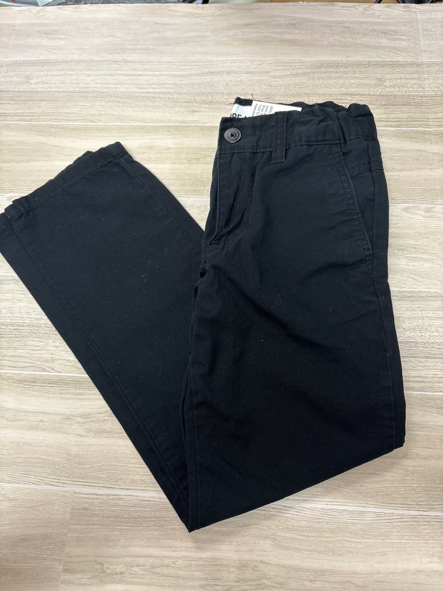 7 Black Shawn White Pant