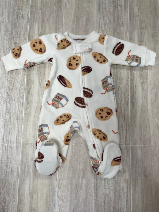 Preemie Milk n Cookies Pajama