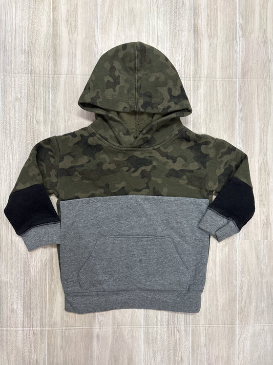 18m Grey/Camo Hoodie
