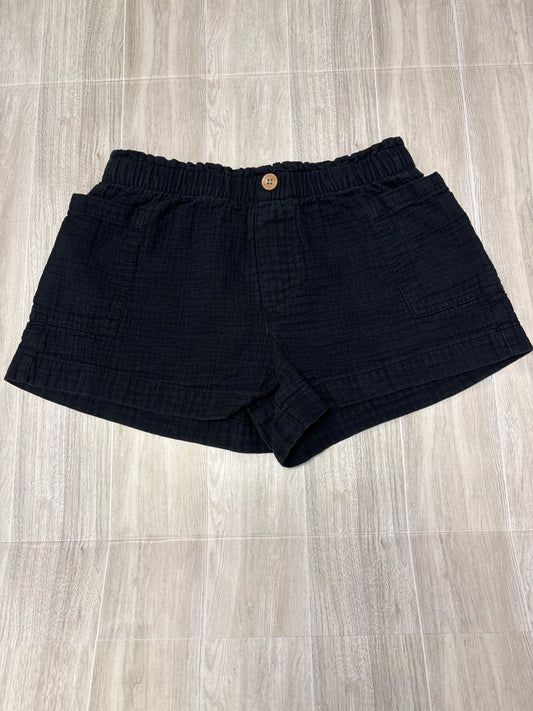 10/12 Black Gauze Shorts