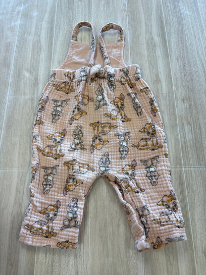 6-9m Muslin Bambi Tank Jumper