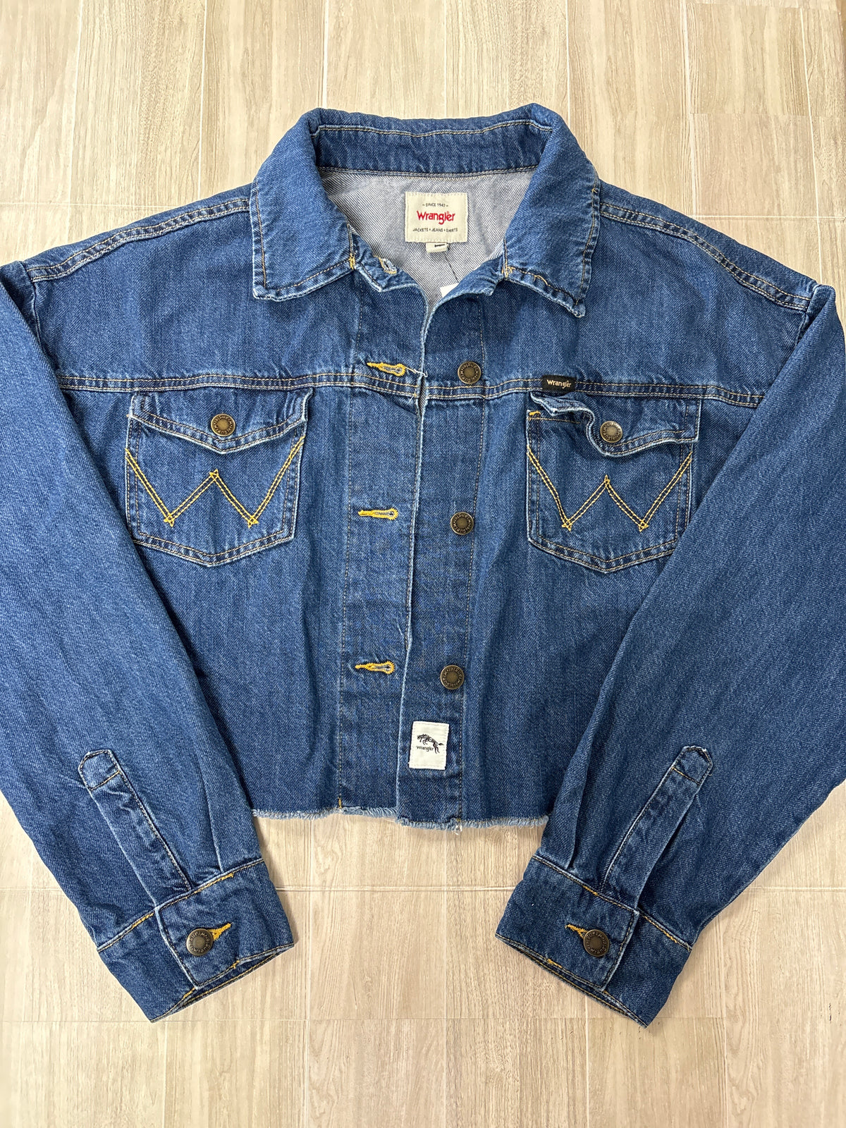 Womens Large Wrangler Denim Jacket